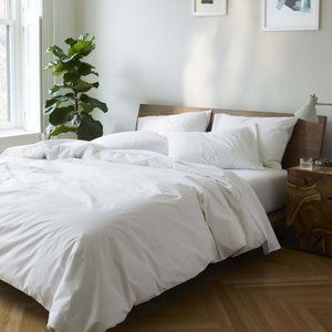 Brooklinen Classic Duvet Cover - Queen, White